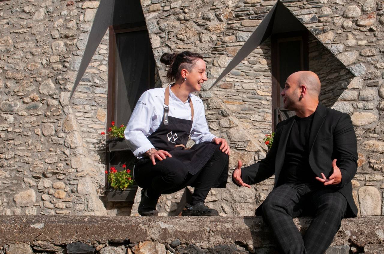 Tarda poco en salir su apellido cuando se habla de cocina joven en Aragón. Foto: Asier Alkorta