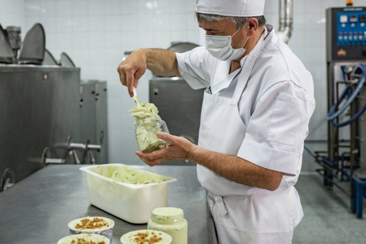 Tartas de queso Montchis: Clemente Arroba, maestro heladero