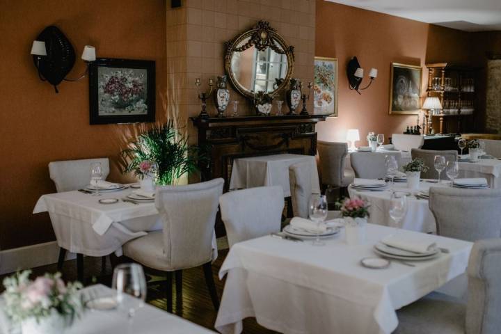 La sala del restaurante 'Filigrana'.