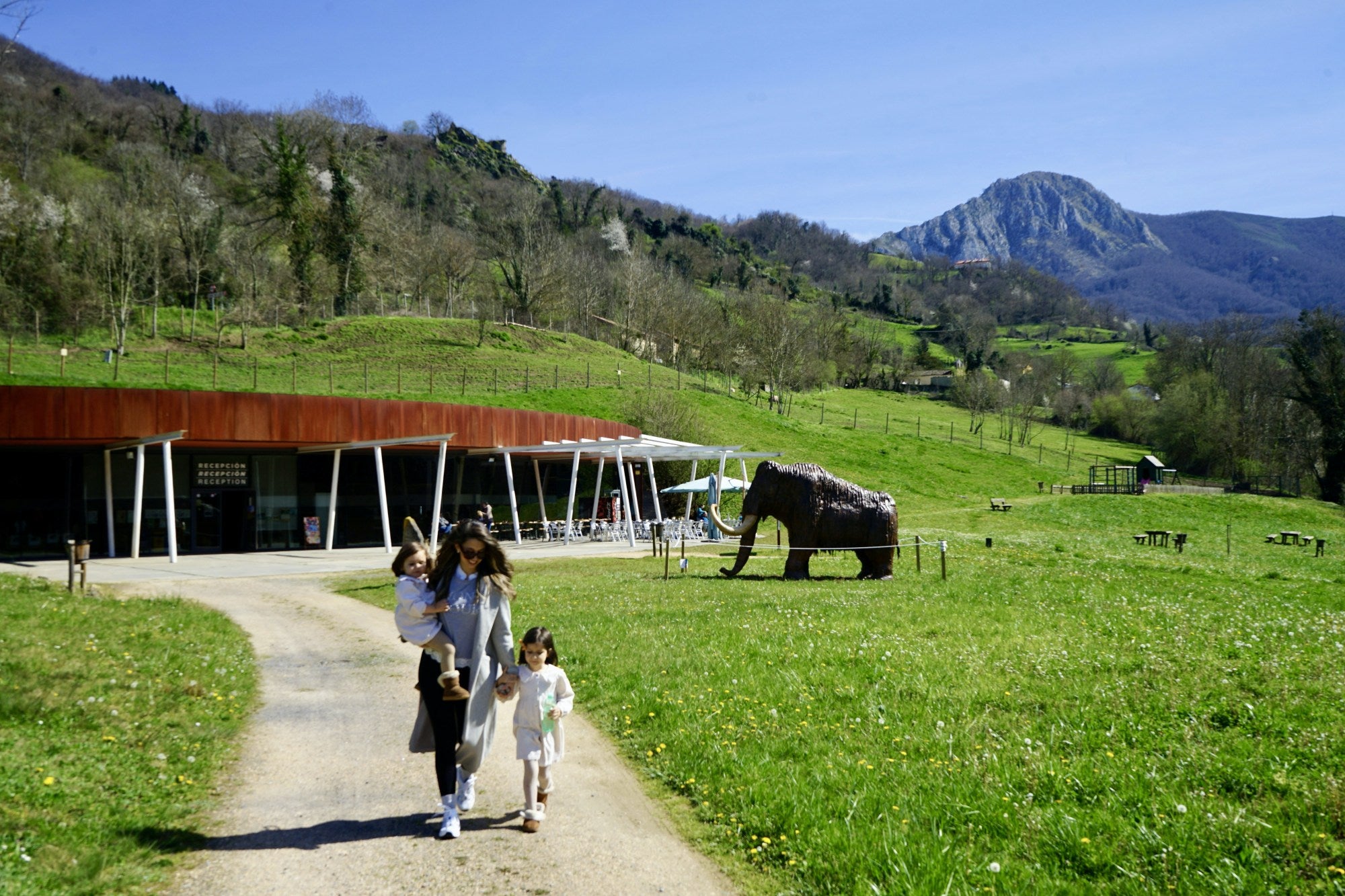 Espacio del Parque de la Prehistoria de Teverga (Asturias)
