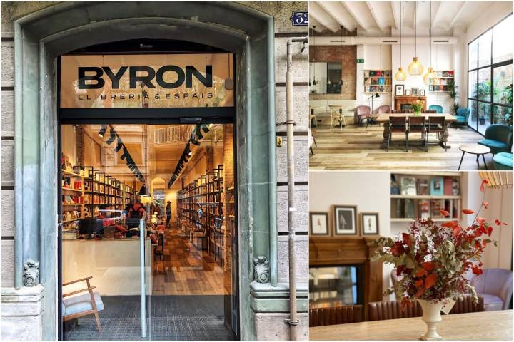 La 'Byron' es, además de un lugar donde comprar libros, un lugar en que estar. Foto cedida
