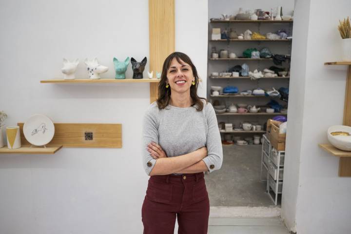 En 2016, Déborah Abizanda abrió D’A Ceramics.