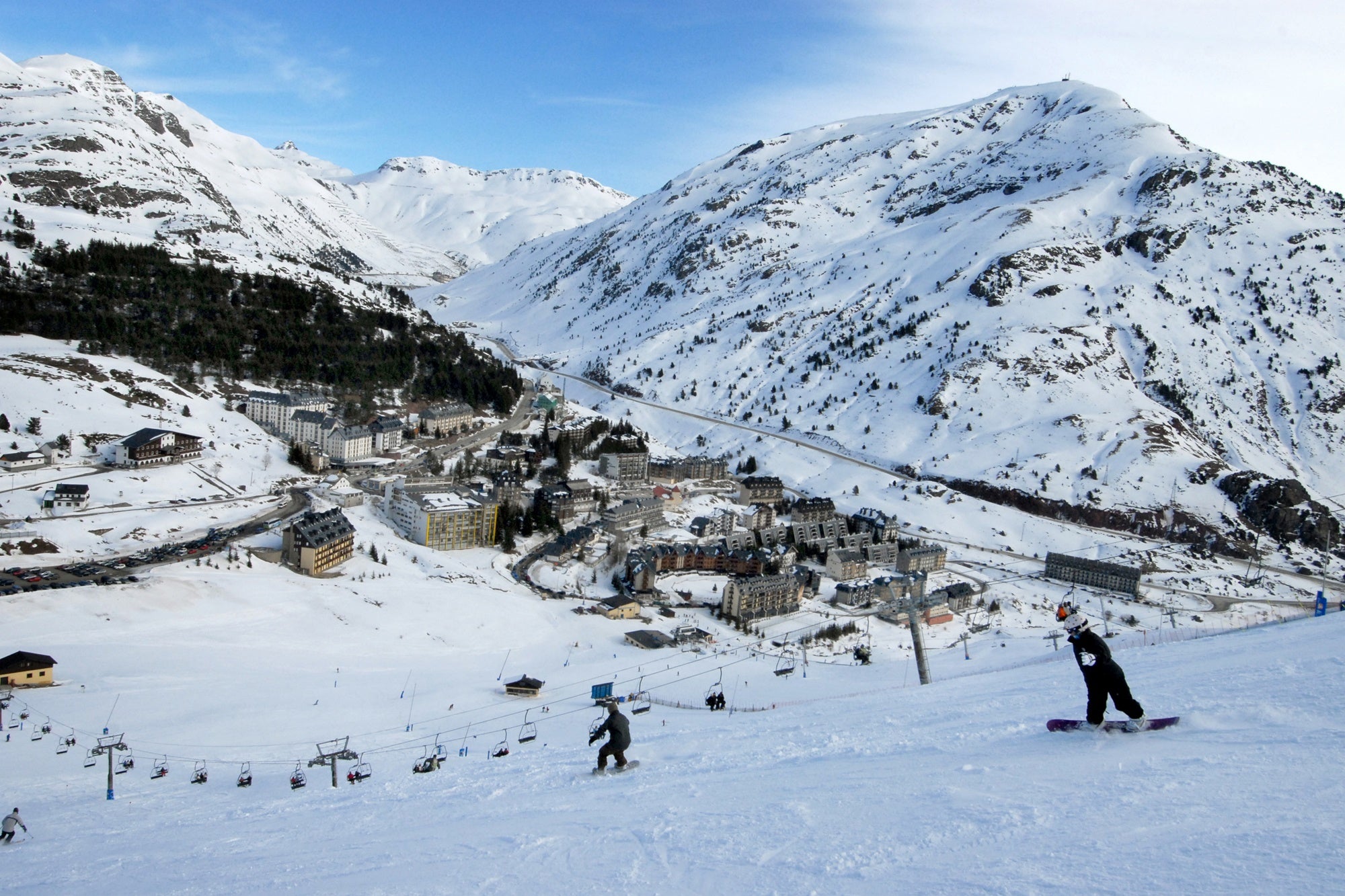 Las estaciones se preparan para la temporada de esquí 2021-2022.