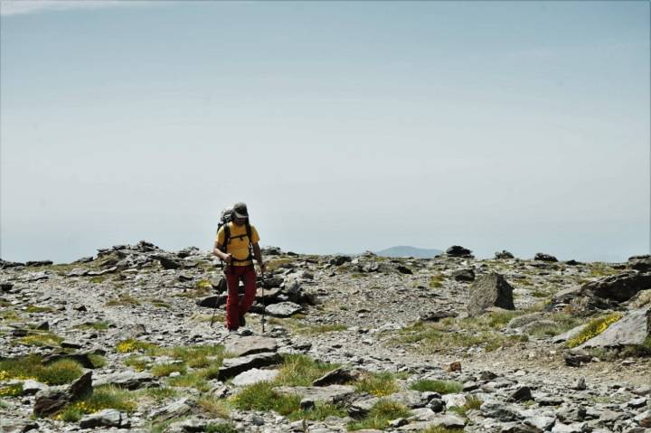 Ascenso al Mulhacén: Ascenso a la cima del pico