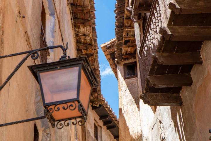 Entramado de calles de Albarracín