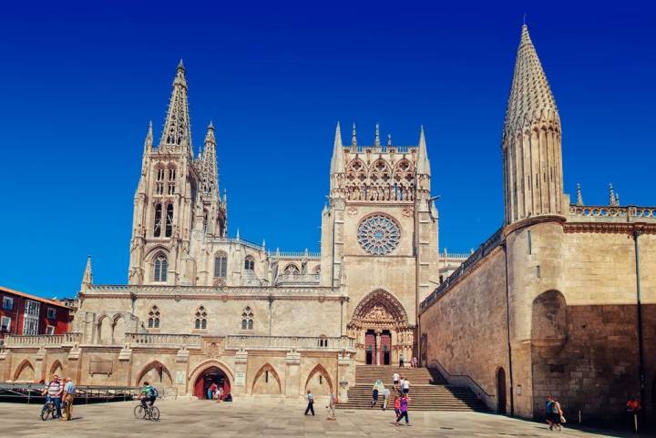 Burgos concentra tres Patrimonios de la Humanidad, uno de ellos su Catedral. Foto: shutterstock.