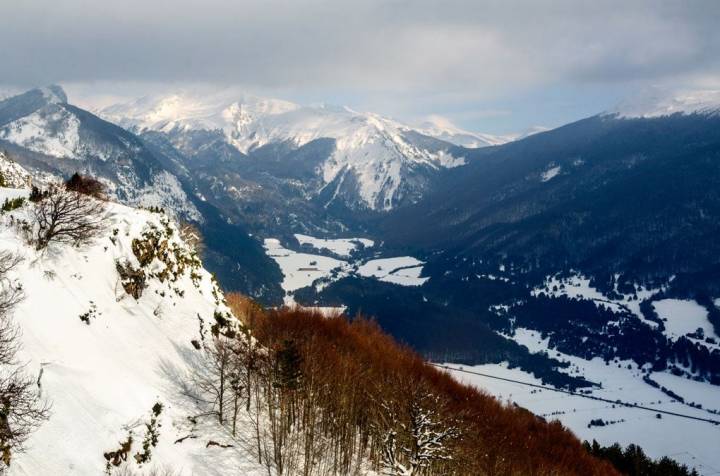 El valle del Roncal, un paraíso del esquí nórdico.