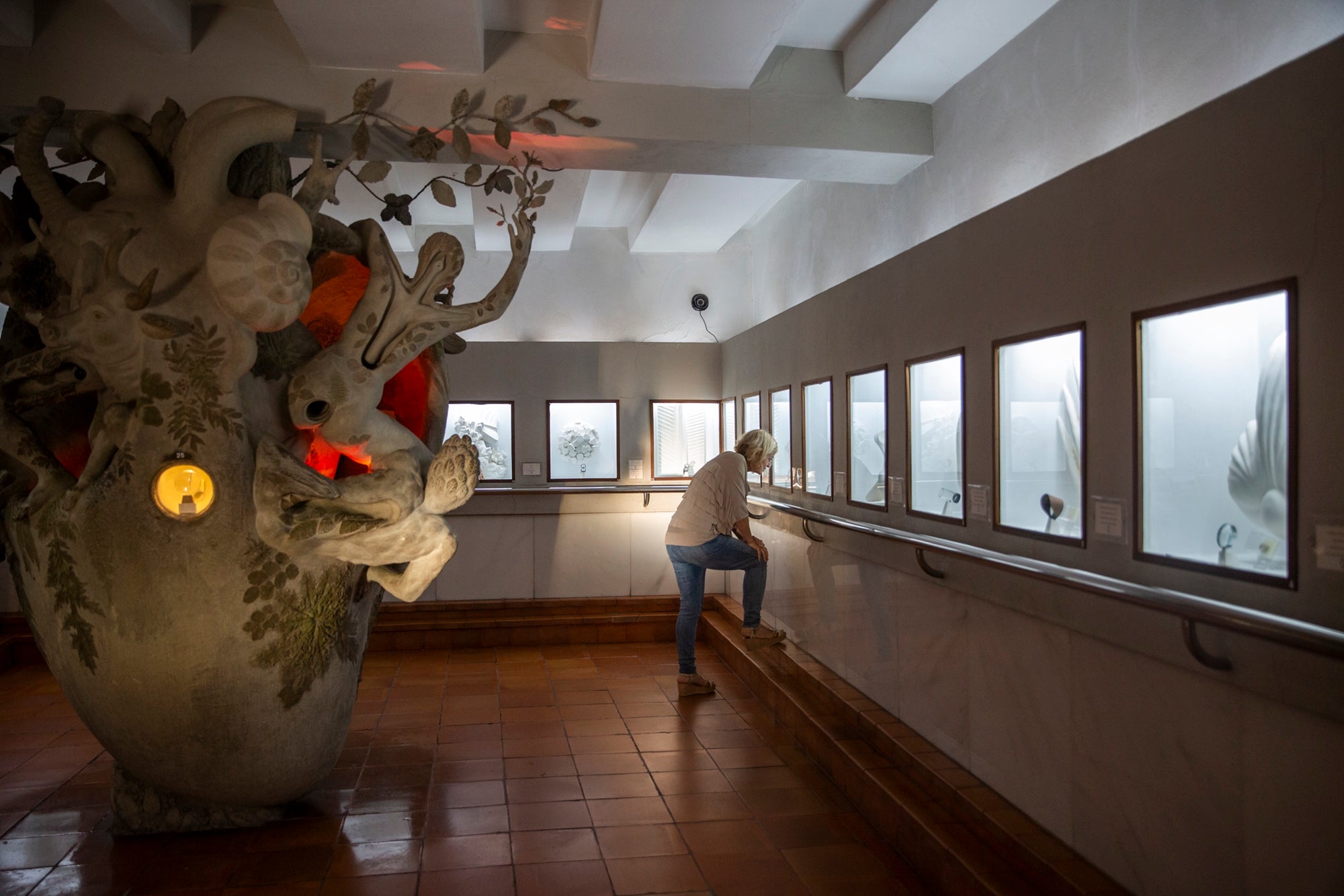 Ruta por Guadalest sala museo microgigante