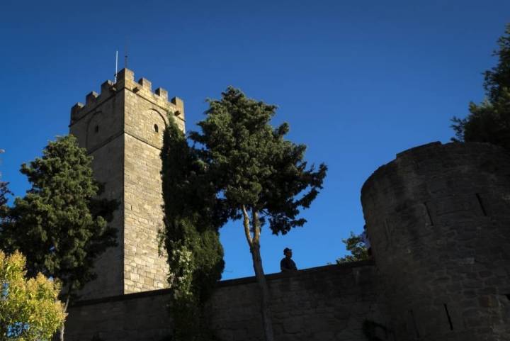 Torre del Homenaje del antiguo castillo de Sos.