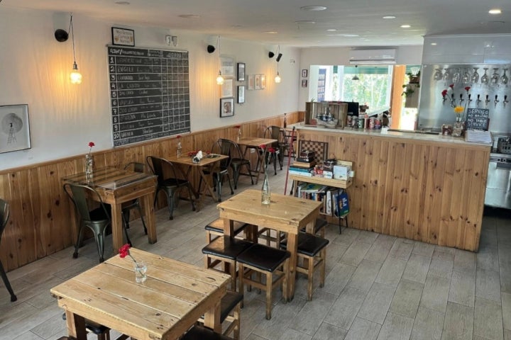 Na Cerveteca privilegia-se o visionamento de campeonatos de futebol e rugby (foto Cerveteza) 