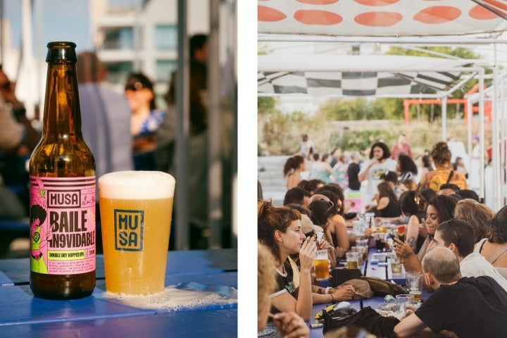 Com outras localizações em Lisboa e no país, na Musa Marvila o grande terraço junta adultos e tem espaço dedicado às crianças (foto Musa) 