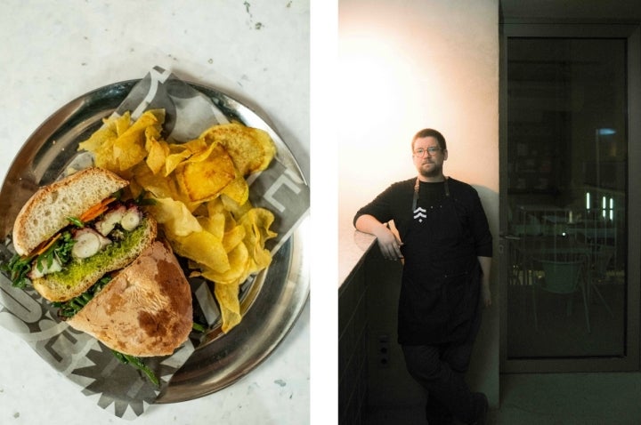 Bernardo Agrela é o responsável pela Mesa da Casa Capitão e por sandes imaculadas como a de polvo 