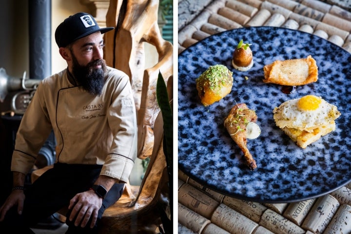 João Simões mantém a codorniz na carta do Casta 85 todo o ano: as perninhas confitadas ou o torricado são exemplos disso.