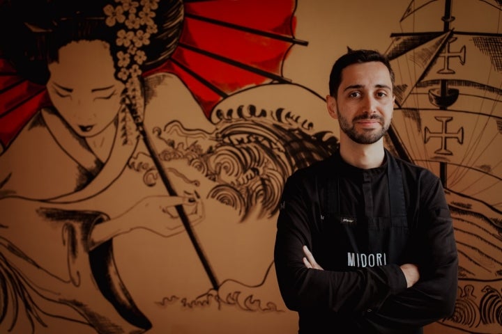 Depois de chegar a subchef do Belcanto, Tiago Santos é agora chef do Midori (foto Midori)