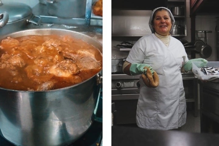 Conceição é a responsável pela Feijoada e pelos restantes pratos de tacho (©Casa Expresso) 