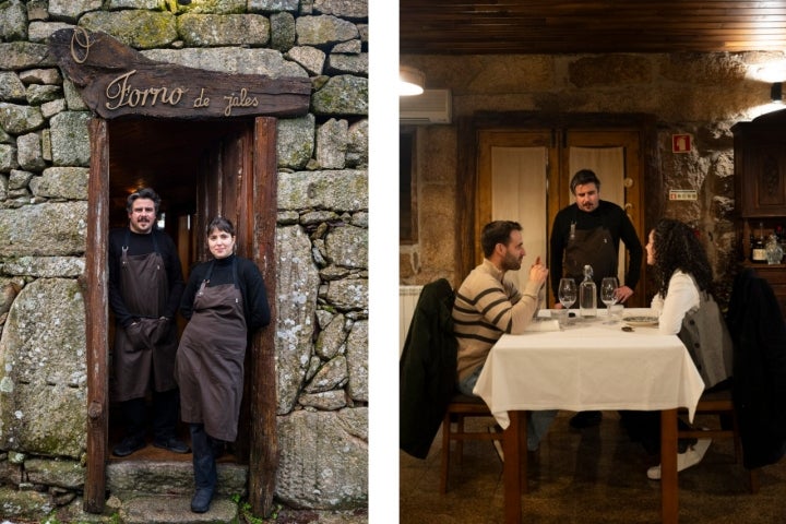 João Coutinho Pires e Rita Gomes mudaram de vida para abrir o Forno de Jales, onde o inverno é época alta