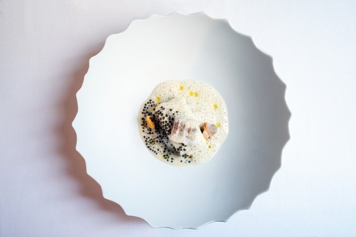 Pregado com arroz carolino à bulhão pato