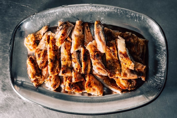 O menu é sagrado: frango grelhado