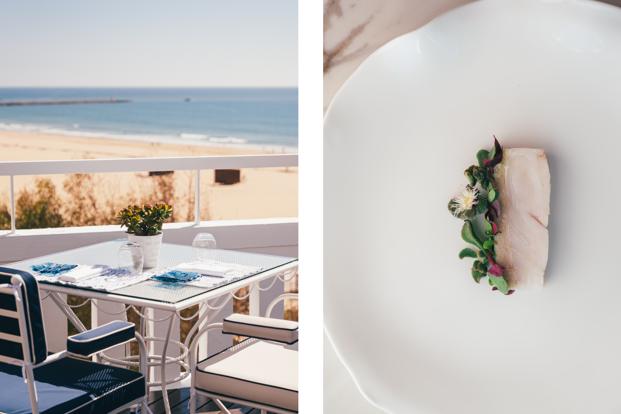 O Vista está sobre a Praia da Rocha com o seu menu dedicado ao mar (Foto: Afonso Sousa)