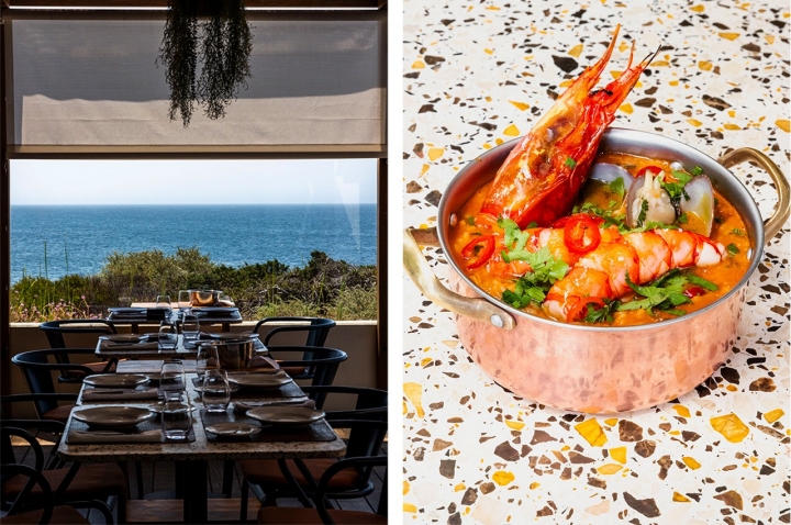 Com vista para a praia do Guincho, o Maré é um espaçoso restaurante, ideal para toda a família (Foto: Marisa Cardoso)