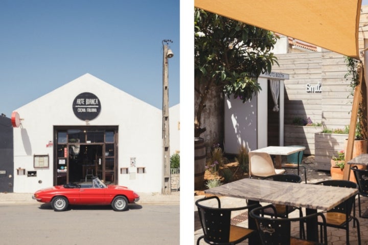 Uma pizzaria para jantar à mesa, almoçar na esplanada ou mesmo apenas para pegar na pizza e levar