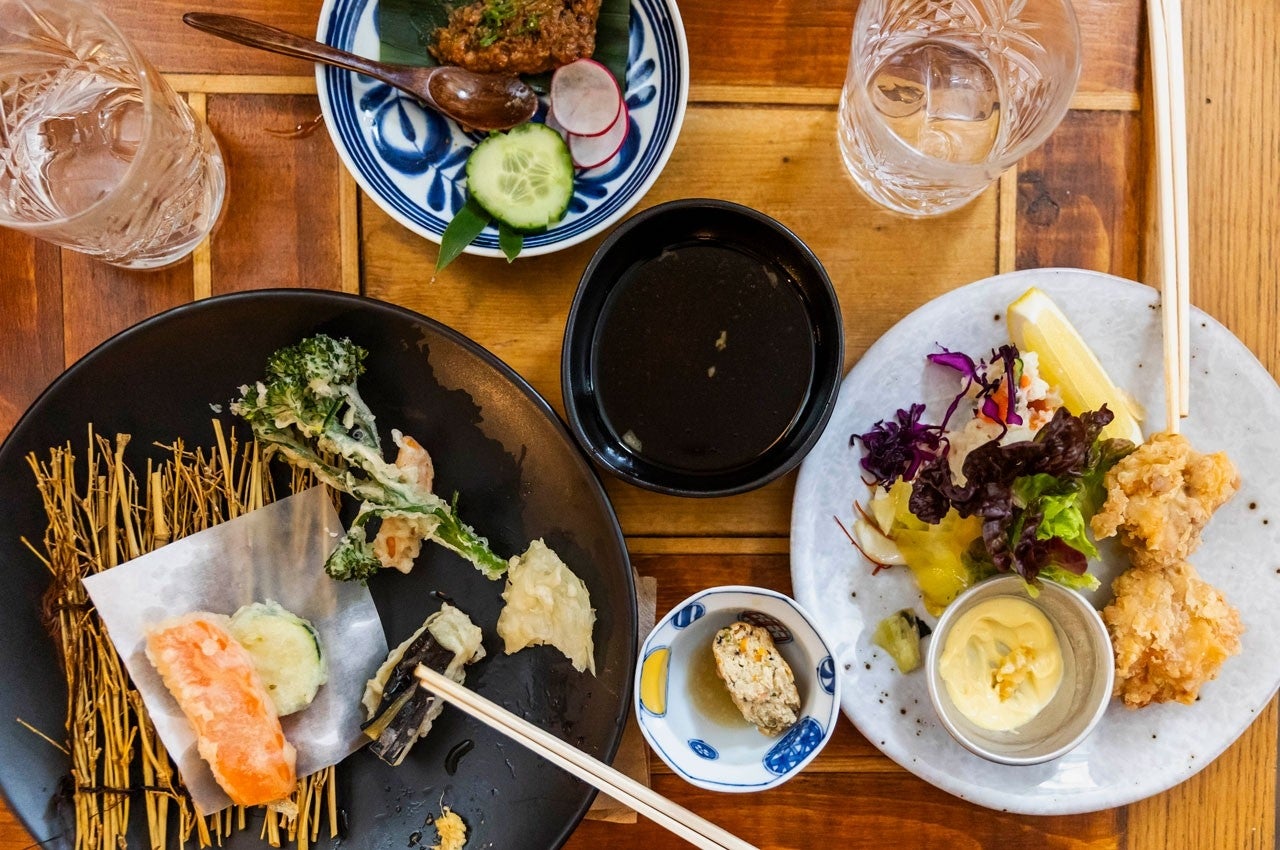 Prato comida japonesa