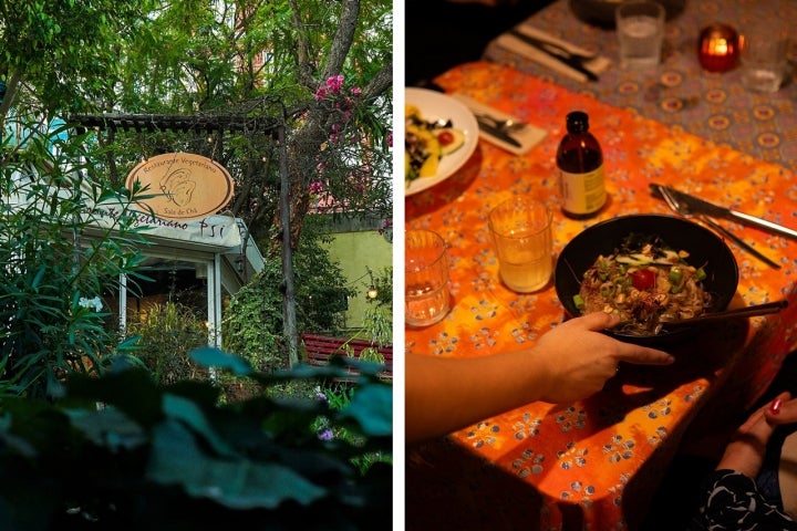 Um dos mais antigos vegetarianos em Lisboa é também um dos mais relaxantes