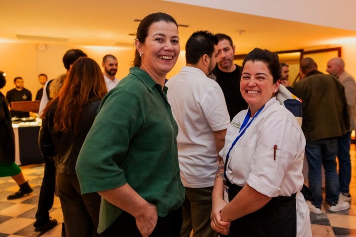 Angélica Salvadora, do IN Diferente, e Michele Marques (Mercearia Gadanha, 1 Sol Guia Repsol) 