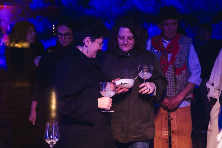 Cynthia Bitar e Rita Abou Ghazale, respetivamente chef e gerente do Touta (1 Sol Guia Repsol)