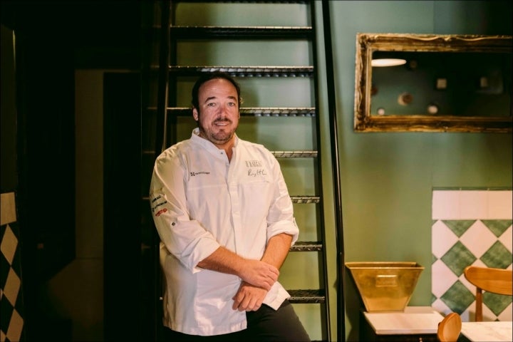 No Ó Balcão, Rodrigo Castelo aposta em servir peixes de rio invasores — a pesca mais sustentável (Foto David Pires) 