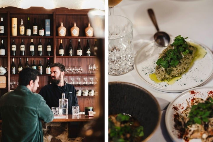 Com inspiração na cozinha tradicional alentejana, João Narigueta e Miguel Dominguinhos guiam-se pela sazonalidade (Foto David Pires)