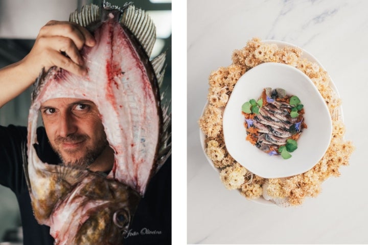 João Oliveira trabalha e estuda o peixe algarvio há mais de 10 anos (Foto: Afonso Sousa) 