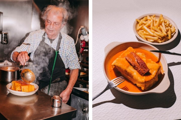 No Bufete Fase a francesinha faz-se com lombo