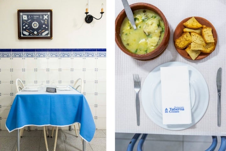 Ao sábado, a sopa de cação é estrela na Taberna do Cesário