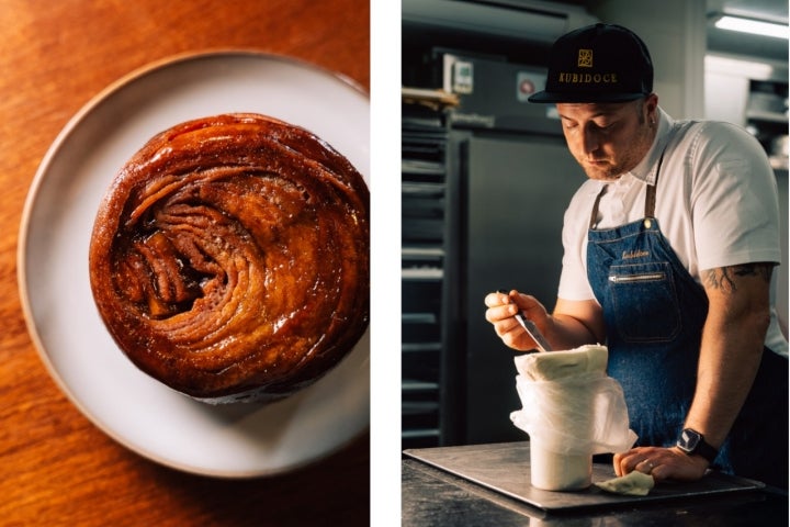 Filipe Martins aperfeiçoou a camada exterior, açucarada e crocante, do Folar de Olhão 