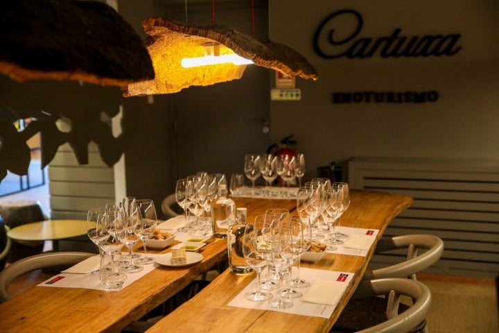 As provas mostram as várias referências da Cartuxa, com exceção do Pêra Manca (Foto Cartuxa) 