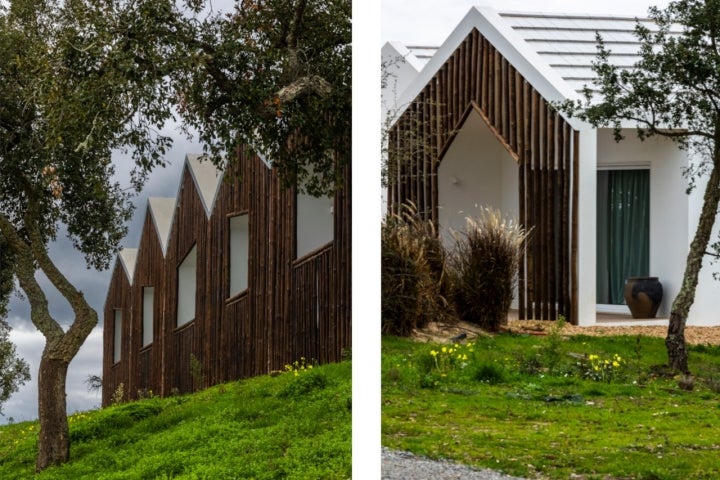 Os alojamentos estão integrados em 25 hectares de natureza e livre acesso para os hóspedes