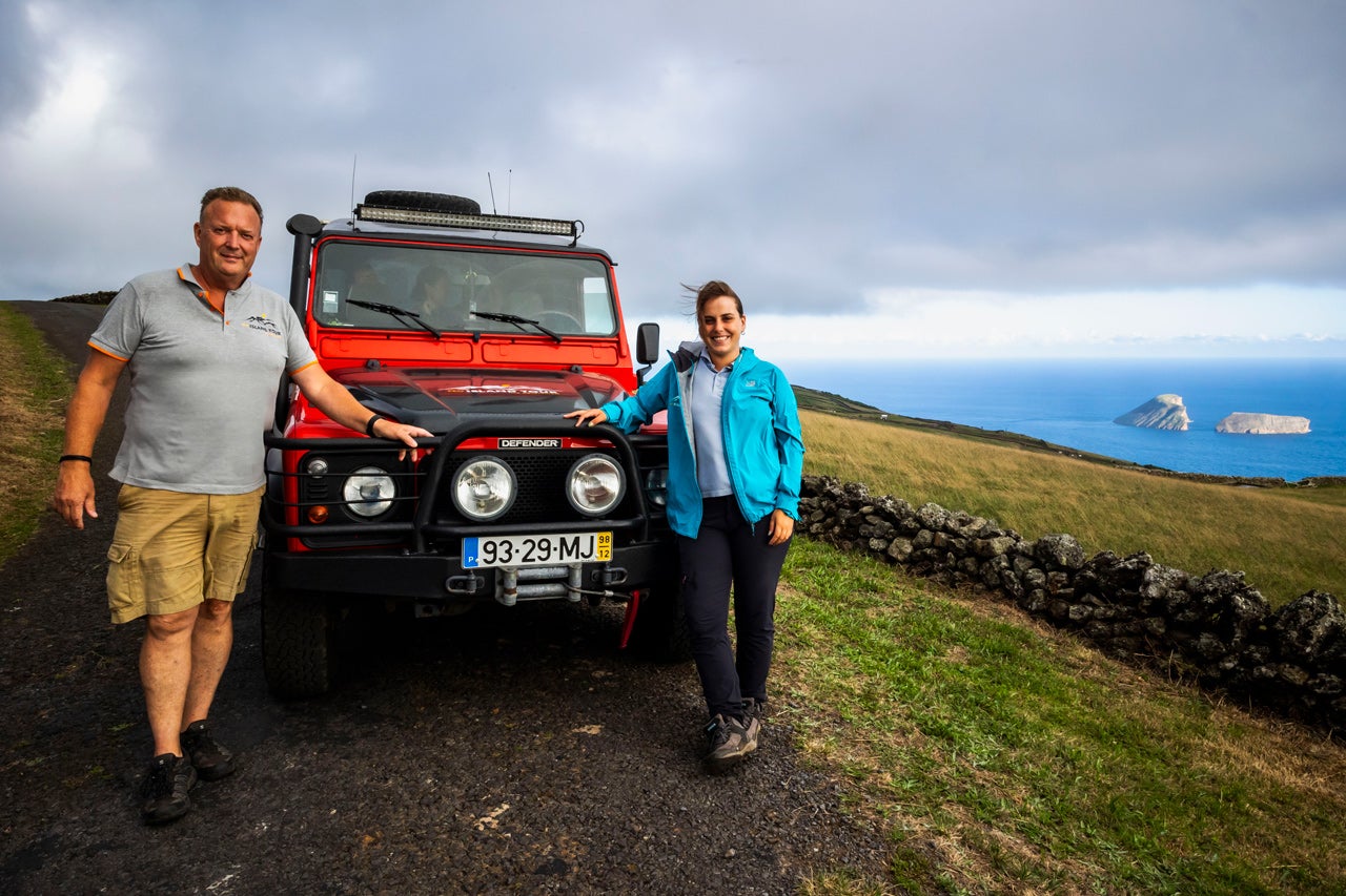 Os guias locais da Pro Island Tour personalizam cada passeio ao cliente. 