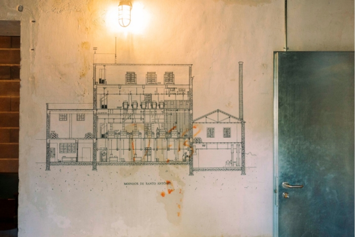 Antigos moinhos industriais foram convertidos num hotel