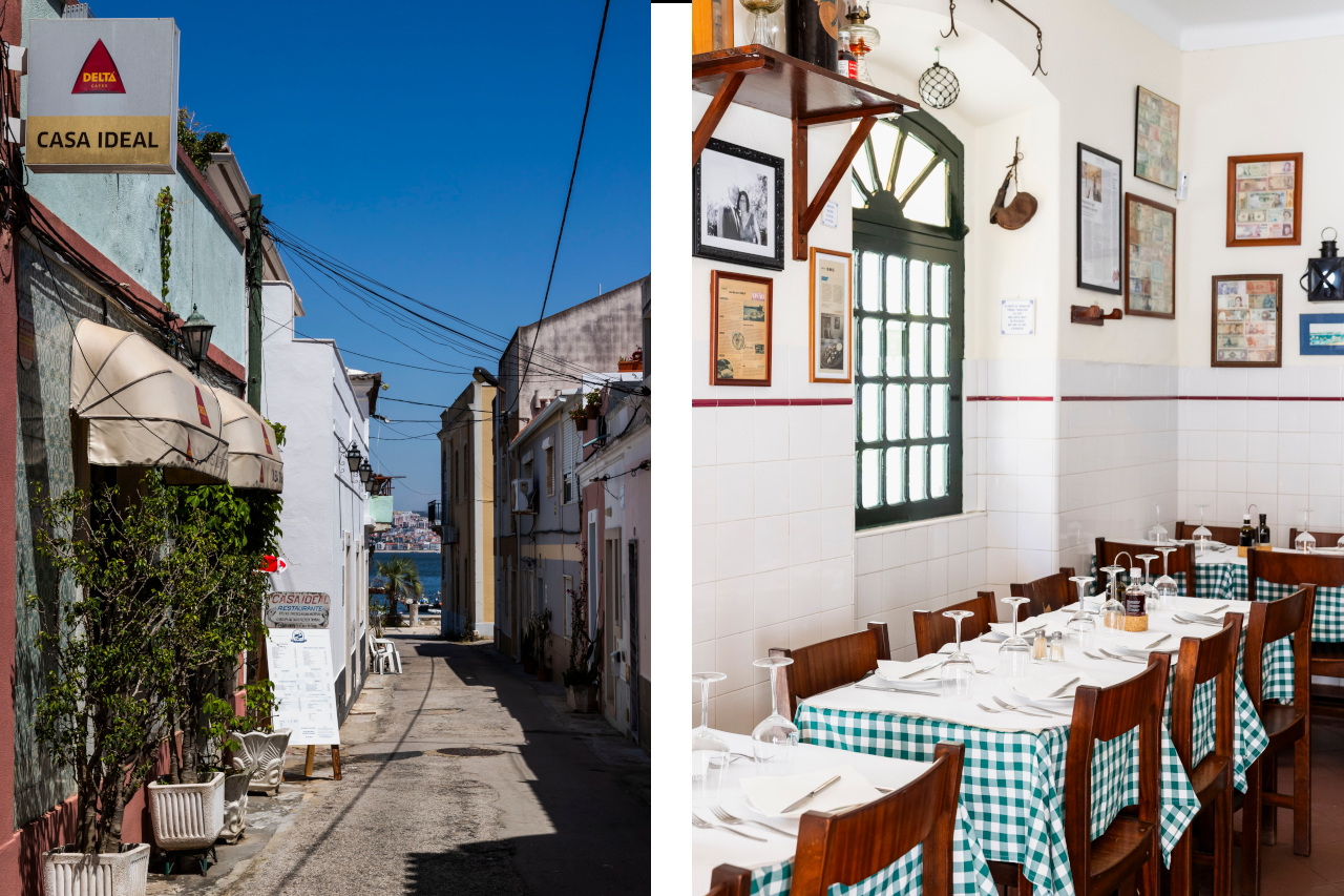 A Casa Ideal é um dos Restaurantes Guia Repsol presente no Trafaria na Brasa