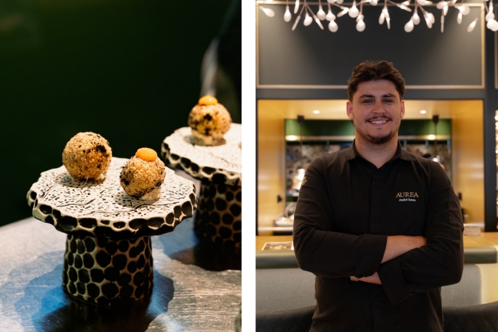 Aos 28 anos, André Serra é o chef do Aurea, na Baixa lisboeta