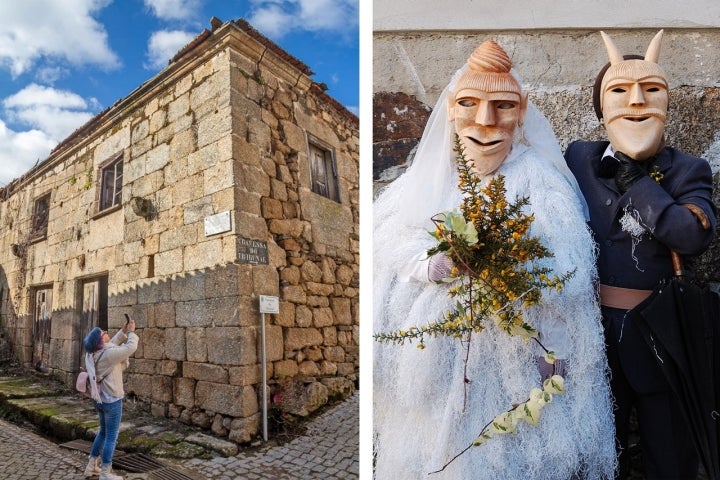 As tradicionais máscaras de Lazarim, vila do Centro de Interpretação da Máscara Ibérica (© Vitor Oliveira e Rosino) As tradicionais máscaras de Lazarim, vila do Centro de Interpretação da Máscara Ibérica (© Vitor Oliveira e Rosino)
