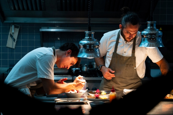 Franco Pinilla e Rafael Ávila Melo, os chefs por trás do Bioma