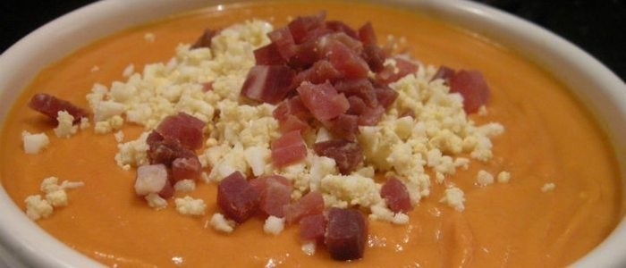 Salmorejo de Bodegas La Ardosa.