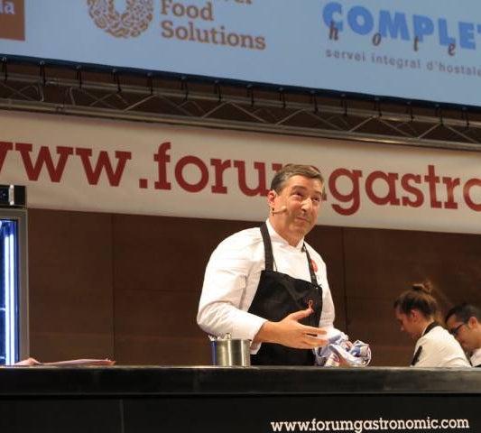 Joan Roca en Fòrum Gastronòmic Girona 2015.