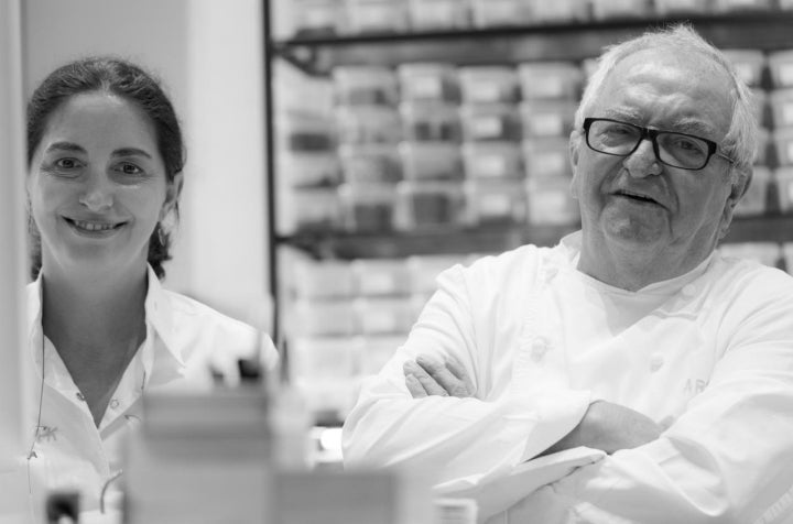 Juan Mari y Elena Arzak