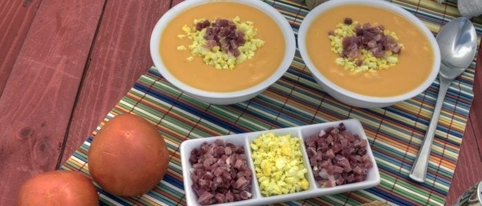 Salmorejo cordobés.