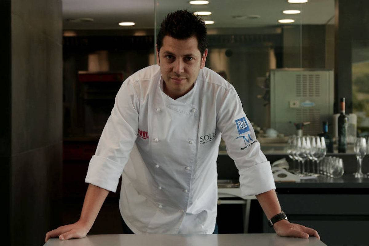 Diego Gallegos, el chef del caviar