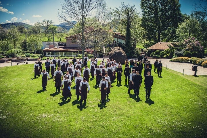 Equipo de Mugaritz.