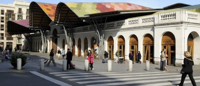 Mercado Santa Caterina, Barcelona.